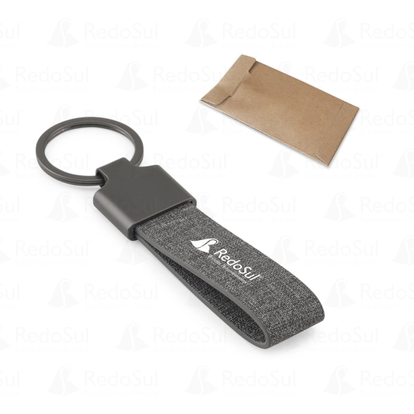 RD 95098-Chaveiro Personalizado em Metal e PET Reciclado RD 95098-Chaveiro Personalizado em Metal e PET Reciclado